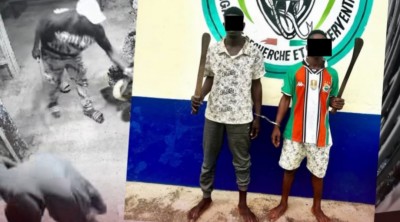 Côte d'Ivoire : Deux jeunes braqueurs tombent après une attaque violente à la machette à Adjamé