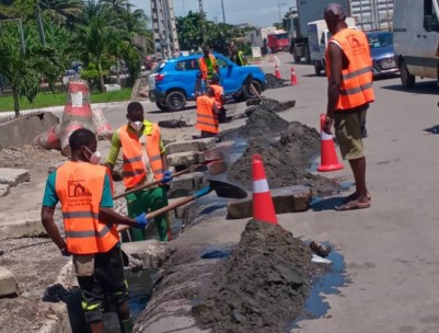 Côte d'Ivoire : À Abidjan, les caniveaux en chantier pour prévenir les inondations