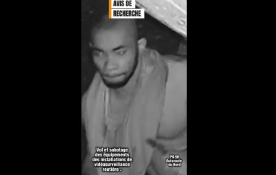 Côte d'Ivoire : Vol et sabotage des équipements des installations de vidéosurveillance routière, des individus activement recherchés