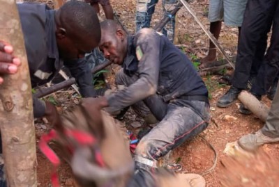 Côte d'Ivoire : Prikro, un homme sauvé in extremis après 24 heures au fond d'un puits