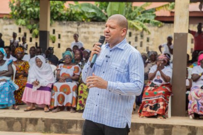 Côte d'Ivoire : Depuis Bettié, Jean-Louis Billon harangue : « Confiez-moi votre palabre, je vais le faire pour vous et le remporter pour vous »