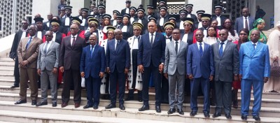 Côte d'Ivoire : Cour d'Appel d'Abidjan, 21 nouveaux magistrats intègrent les juridictions après une audience solennelle de prestation de serment