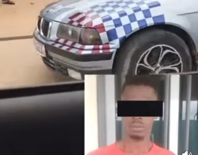 Côte d'Ivoire : Un conducteur arrêté à Abobo pour conduite dangereuse après des rodéos signalés sur les réseaux sociaux