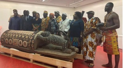 Côte d'Ivoire-France : Les députés français adoptent à l'unanimité la loi permettant à Paris de rendre à Abidjan le tambour parleur « Djidji Ayôkwê »