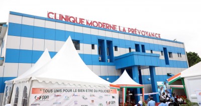 Côte d'Ivoire : Une clinique moderne pour les fonctionnaires de la Police Nationale visant à assurer une prise en charge médicale de haut niveau à des coûts soutenables