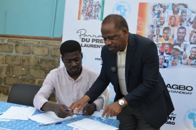 Côte d'Ivoire : Malgré une candidature incertaine à la présidentielle, la Direction du PPA-CI accorde son parrainage à Gbagbo, Dano Djédjé : « Nous ne faisons pas qu'un acte administratif »