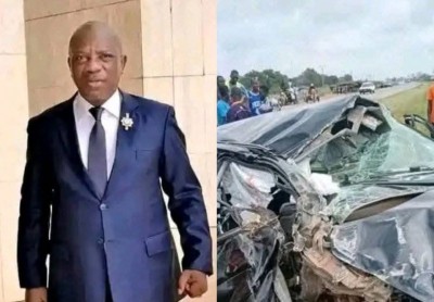 Côte d'Ivoire : Le sénateur Evariste Sah victime d'un grave accident à Bangolo, transféré en urgence à Abidjan