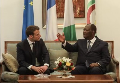 Côte d'Ivoire – France : Déjeuner de travail entre Macron et Ouattara ce mercredi à l'Elysée