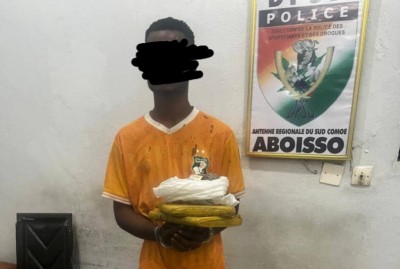 Côte d'Ivoire : Drogue à Grand-Bassam, un chauffeur de taxi arrêté avec plus de huit kilos de stupéfiants