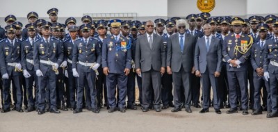 Côte d'Ivoire : Double cérémonie de baptême de la 56è promotion des élèves Officiers d'active de première année et remise d'épaulettes de Sous-lieutenants à Zambakro