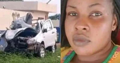 Côte d'Ivoire : Une institutrice perd la vie dans un accident tragique sur l'axe Bouaké-Korhogo