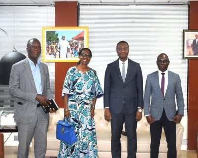 Côte d'Ivoire : Reçue par le Ministre Moussa Sanogo, la nouvelle présidente de la CNEI-CI exprime sa volonté de renforcer la collaboration avec les institutions publiques