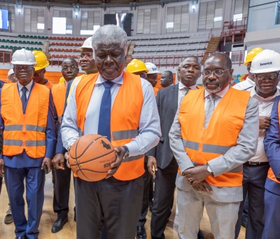Côte d'Ivoire: Afrobasket Féminin 2025, le pays prêt à briller, Beugré Mambé salue l'aboutissement des travaux au Palais des Sports de Treichville