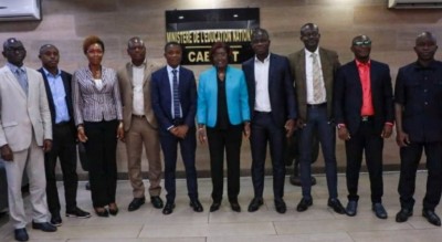 Côte d'Ivoire : Sa condamnation confirmée en appel, Ghislain Assy en compagnie de son syndicat MEDD plaide pour le suivi de son dossier chez Mariatou Koné