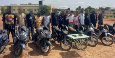 Burkina Faso :  un vaste réseau de malfaiteurs démantelé à Ouagadougou