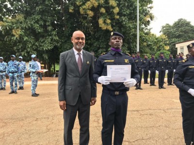 Côte d'Ivoire : Mairie de Yamoussoukro, 35 nouveaux policiers municipaux engagés au service de l'ordre public