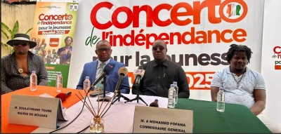 Côte d'Ivoire : Concerto pour l'indépendance, 50 artistes annoncés à Bouaké