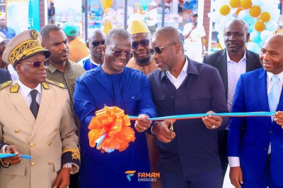 Côte d'Ivoire : Yamoussoukro-quartier N'Zuessi, une station-service moderne inaugurée pour dynamiser l'économie locale