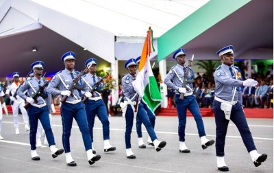 Côte d'Ivoire : 65 ans d'indépendance à Bouaké, le Colonel-Major Alain Camara Kinanya a marqué le défilé de la Gendarmerie