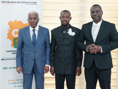 Côte d'Ivoire : Présidentielle 2025, Dabé Yves Michel Junior, le porte-voix d'une jeunesse en quête de justice générationnelle a déposé ses dossiers à la CEI