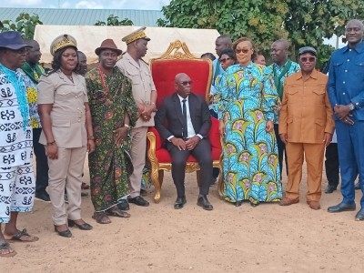 Côte d'Ivoire : Gagnoa, Myss Belmonde Dogo prône la cohésion et la solidarité à Galébré