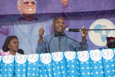 Côte d'Ivoire : 2025 en ligne de mire, Gbagbo défie le pouvoir depuis Yopougon « Je refuse, il n'y aura pas de 4ᵉ mandat ! »