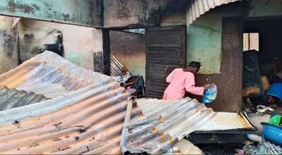 Côte d'Ivoire : Un incendie cause la mort de deux enfants et d'importants dégâts matériels à l'Ouest