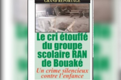 Côte d'Ivoire : Bouaké, pour avoir révélé l'état désastreux d'une école primaire publique, un journaliste menacé de mort