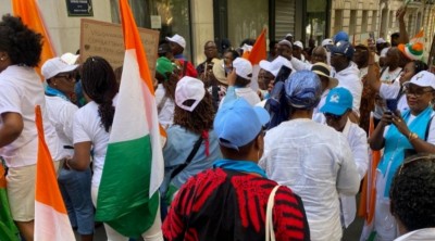 Côte d'Ivoire : Présidentielle 2025, les militants PPA-CI, GPS et PDCI-RDA de France se mobilisent contre le «4è mandat» de Ouattara