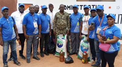 Côte d'Ivoire : Des dons en vivres et non vivre offerts aux pensionnaires de la prison civile de Gagnoa