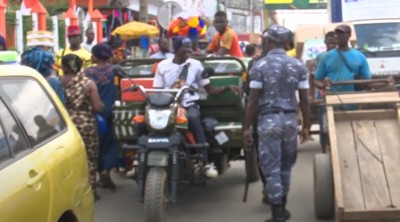 Côte d'Ivoire : Mesure d'interdiction de circulation des engins à deux roues sur l'ex-VGE, plus de 500 motos et tricycles saisis et conduits à la fourrière