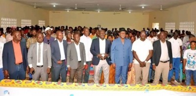 Côte d'Ivoire : Botro, le Président de La Nouvelle Côte d'Ivoire demande à ses parents de soutenir la candidature du Président Ouattara