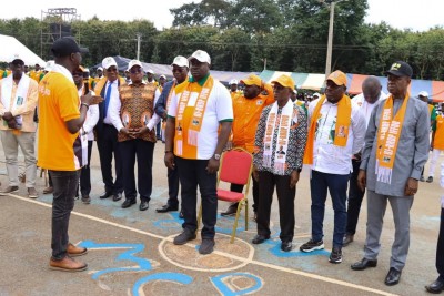 Côte d'Ivoire : Présidentielle 2025, Iffou, la jeunesse RHDP gonflée à bloc pour une victoire de Ouattara dès le premier tour