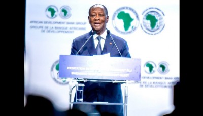 Côte d'Ivoire : BAD, investiture de Sidi Ould Tah, Ouattara plaide pour des investissements durables et une jeunesse actrice du changement