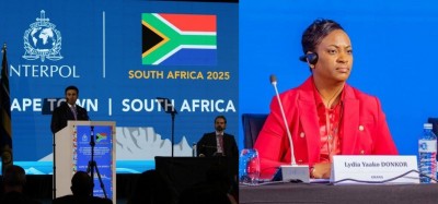 Afrique :  Entrée de la ghanéenne Lydia Yaako Donkor au Comité Afrique d'INTERPOL