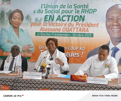 Côte d'Ivoire: Présidentielle 2025, le secteur Santé-Social en ordre de bataille derrière Alassane Ouattara