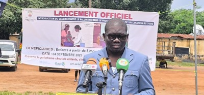 Togo :  Lancement du vaccin antipaludique R21/Matrix-M à Sokodé