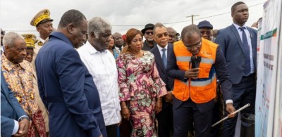 Côte d'Ivoire : Infrastructures routières, inauguration et lancement de travaux dans les Régions du Moronou et du N'Zi 40 ans après la promesse d'Houphouët