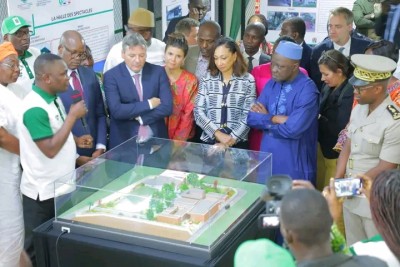 Côte d'Ivoire : Bouaké, Françoise Remarck lance le programme C2D Culture