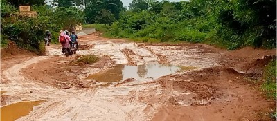 Côte d'Ivoire : Bangolo, les pluies diluviennes mettent à nu le mauvais état des voies du Canton Zarabahon, le Conseil Régional interpelé par la notabilité et des cadres