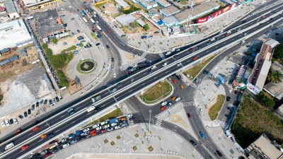 Côte d'Ivoire : Visite inaugurale du nouvel échangeur du Grand Carrefour de Koumassi