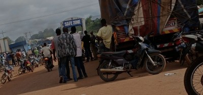 Ghana-Burkina Faso :  Calme au poste-frontière de Hamile après des troubles, enquête