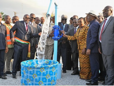 Côte d'Ivoire : Un château d'eau moderne destiné à transformer durablement l'accès à l'eau potable à Toumodi et ses environs