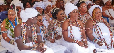 Togo :  Pays Guin, prise de la pierre sacrée à Glidji-Kpodji, message pour le nouvel an