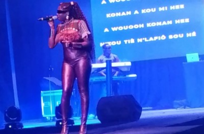Côte d'Ivoire : Reine Ablaa émerveille ses fans avec sa sortie de résidence de sa création artistique