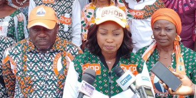 Côte d'Ivoire : Diabo, pour Watchard Kédjébo, « gagner les élections dès le premier tour » est le mot d'ordre ; « plebisciter » le candidat Ouattara, martèle Atse Akissi Alice
