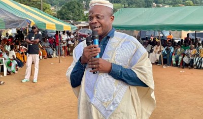 Côte d'Ivoire : Man, les femmes du quartier soleil s'unissent pour soutenir le président Ouattara et Tia André