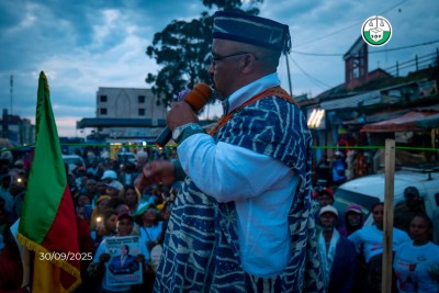 Cameroun : Présidentielle 2025, Joshua Osih défie les séparatistes et fait campagne dans les zones de conflit