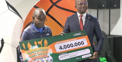 Côte d'Ivoire : La LONACI investit 48 millions FCFA dans 12 clubs sportifs, un souffle nouveau pour le sport ivoirien