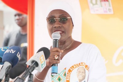 Côte d'Ivoire : Présidentielle 2025, Mariatou Koné aux enseignants : « Allons plus loin avec ADO pour une école ivoirienne forte et une Côte d'Ivoire en paix. »